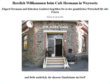 Tablet Screenshot of cafehermann.com